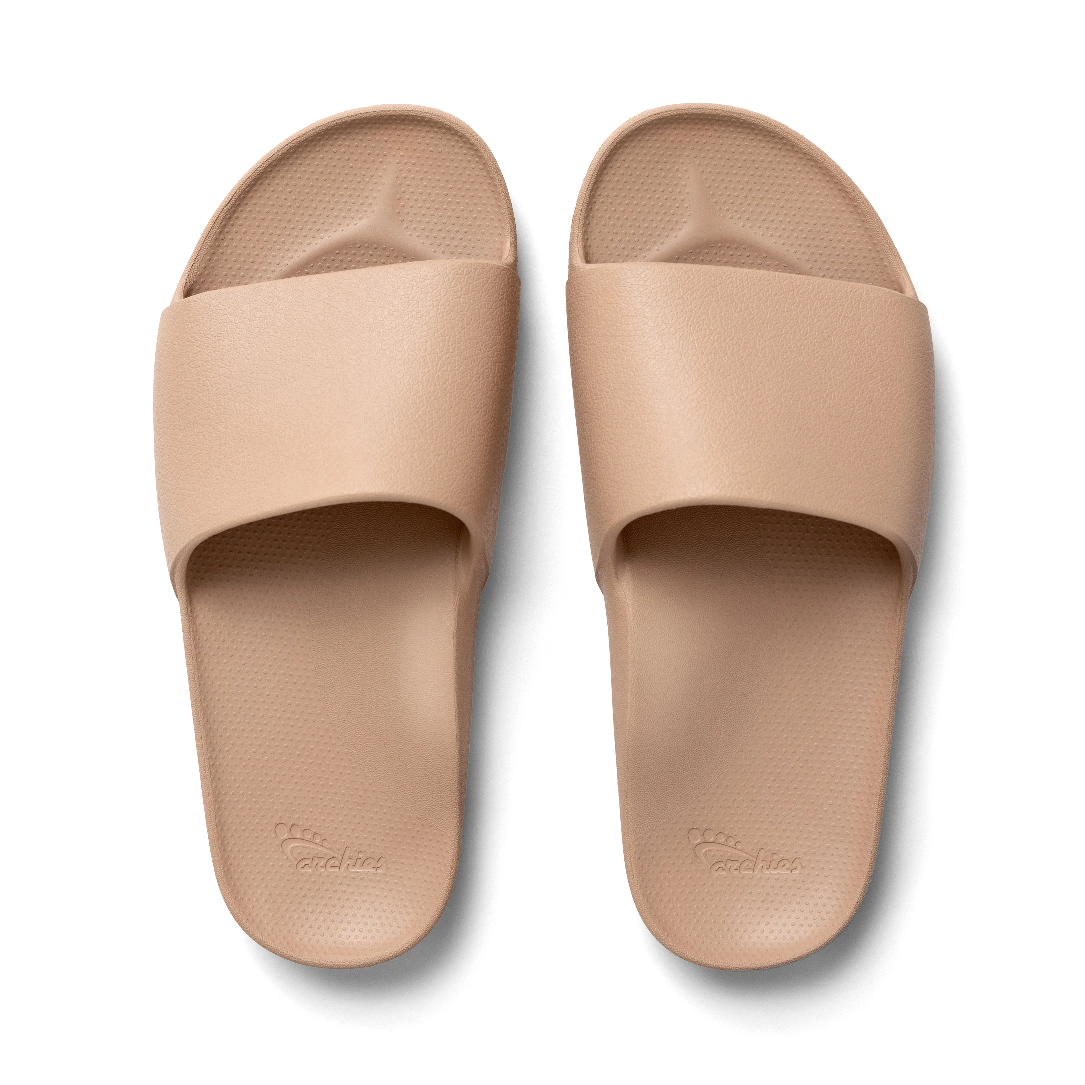 Arch Support Slides Classic Tan Archies Footwear Pty Ltd