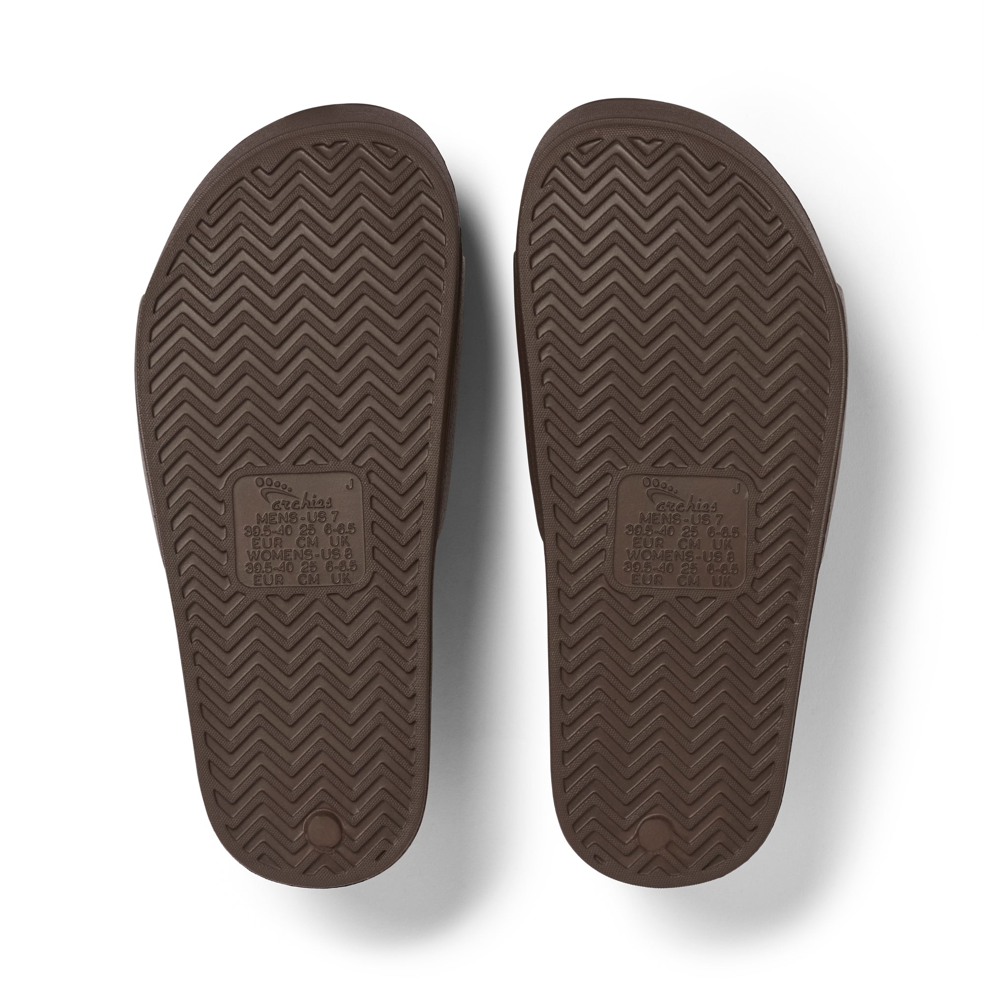 Arch Support Slides - Classic - Brown