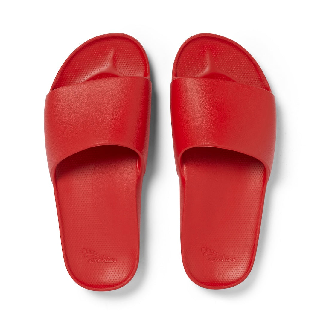 Arch Support Slides - Classic - Chilli Red 