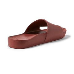 Arch Support Slides - Classic - Sangria Red