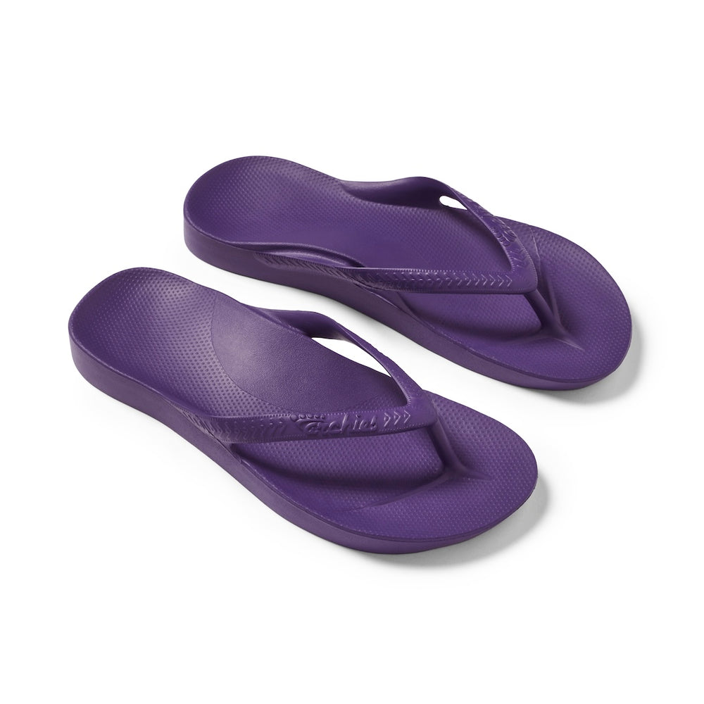  Arch Support Jandals - Classic - Acai Purple 