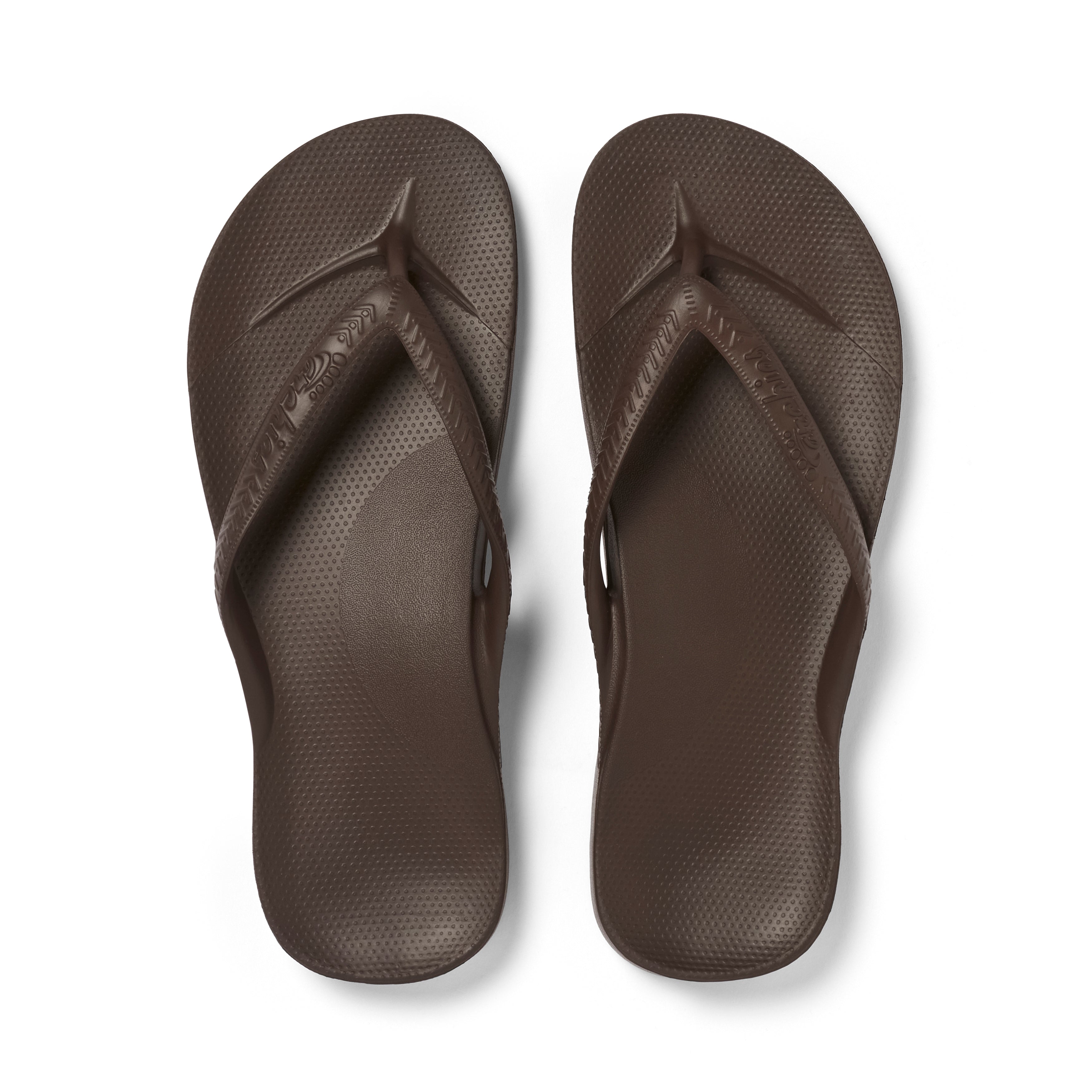 Arch Support Jandals - Classic - Brown 
