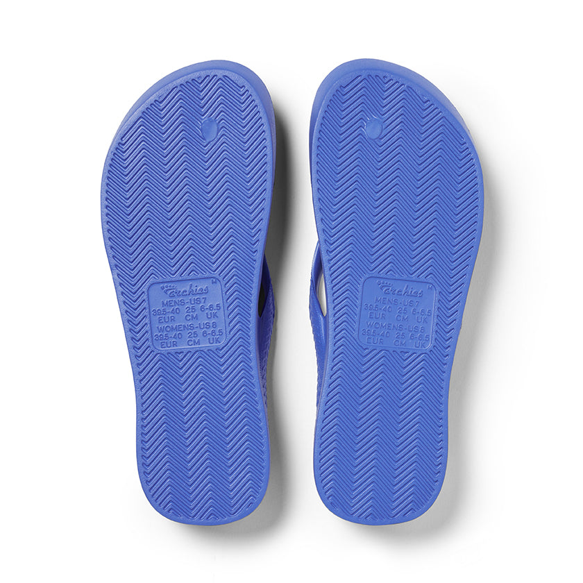  Arch Support Jandals - Classic - Royal Blue 