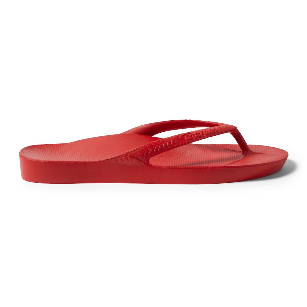  Arch Support Jandals - Classic - Chilli Red 