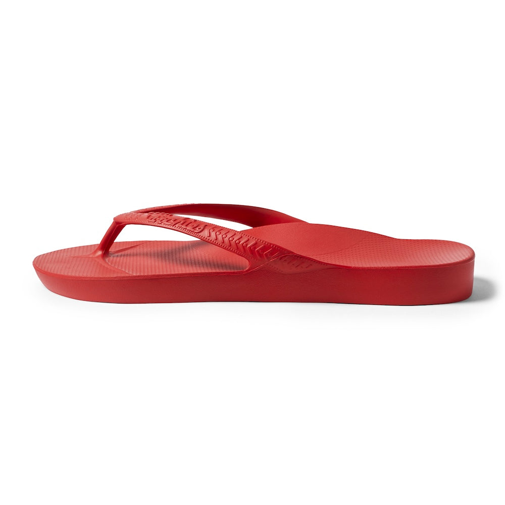  Arch Support Jandals - Classic - Chilli Red 