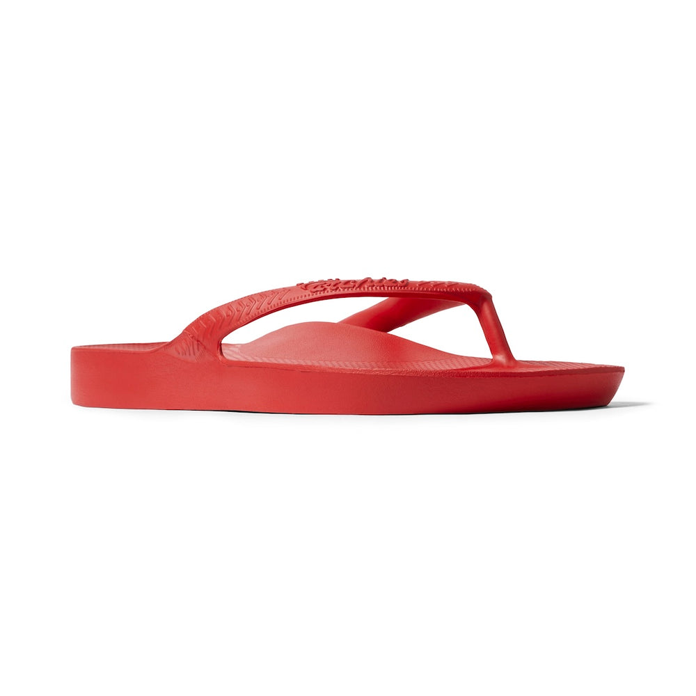  Arch Support Jandals - Classic - Chilli Red 