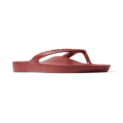 Arch Support Jandals - Classic - Sangria Red