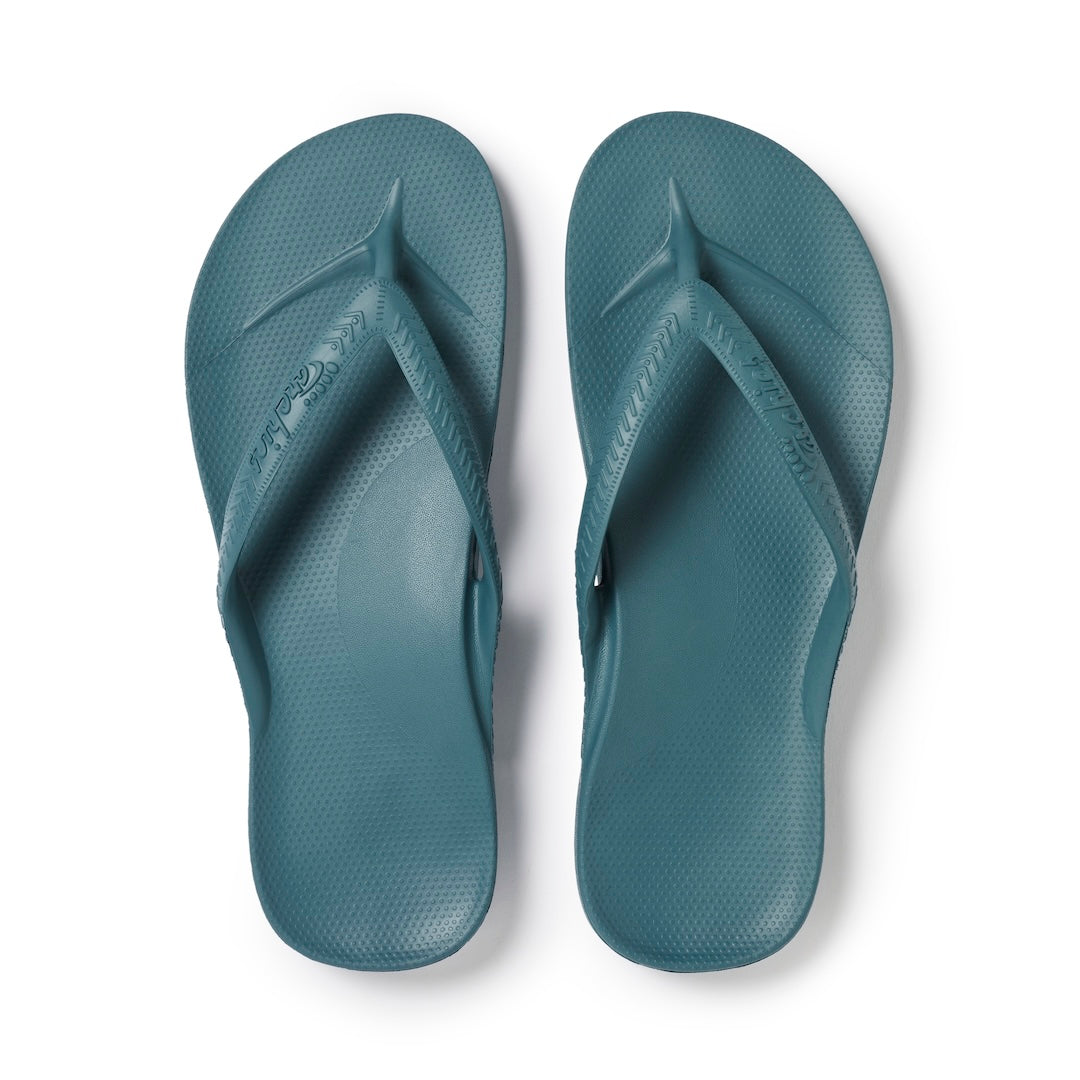 Arch Support Jandals - Classic - Teal 