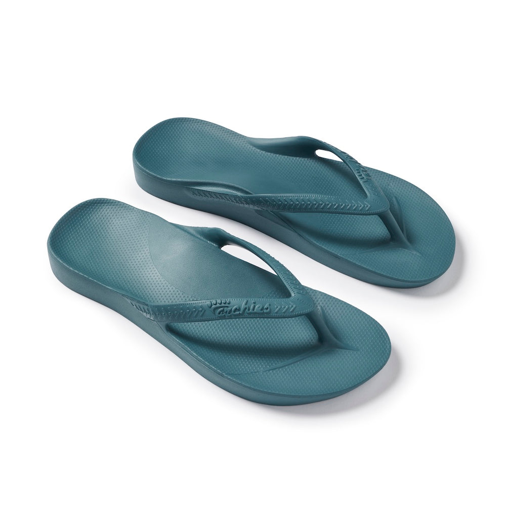  Arch Support Jandals - Classic - Teal 