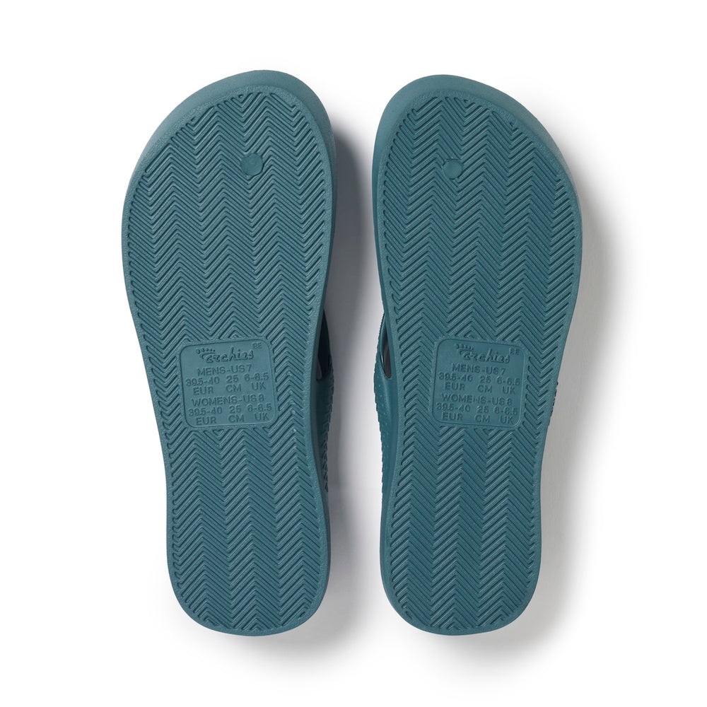  Arch Support Jandals - Classic - Teal 