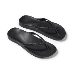 Arch Support Jandals - Classic - Black