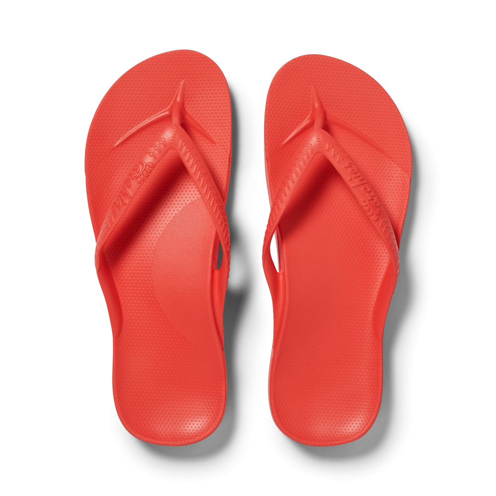  Arch Support Jandals - Classic - Coral 