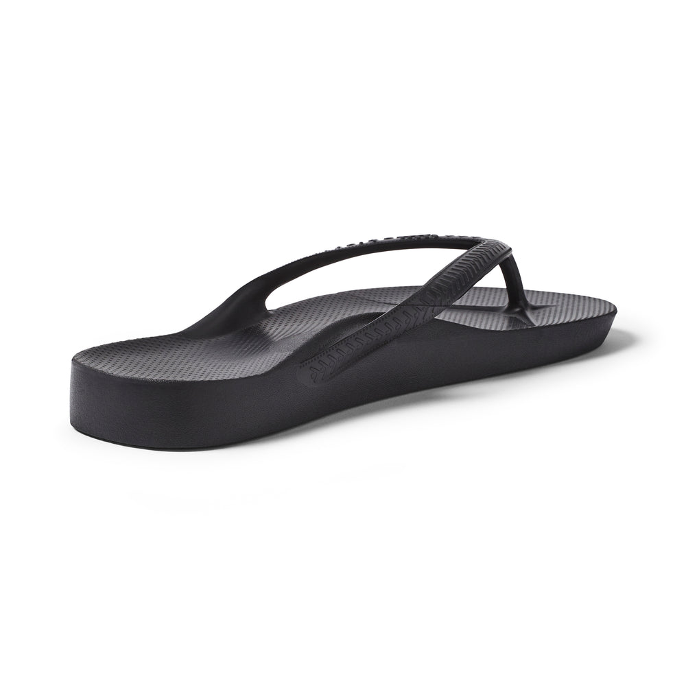  Arch Support Jandals - Classic - Black 