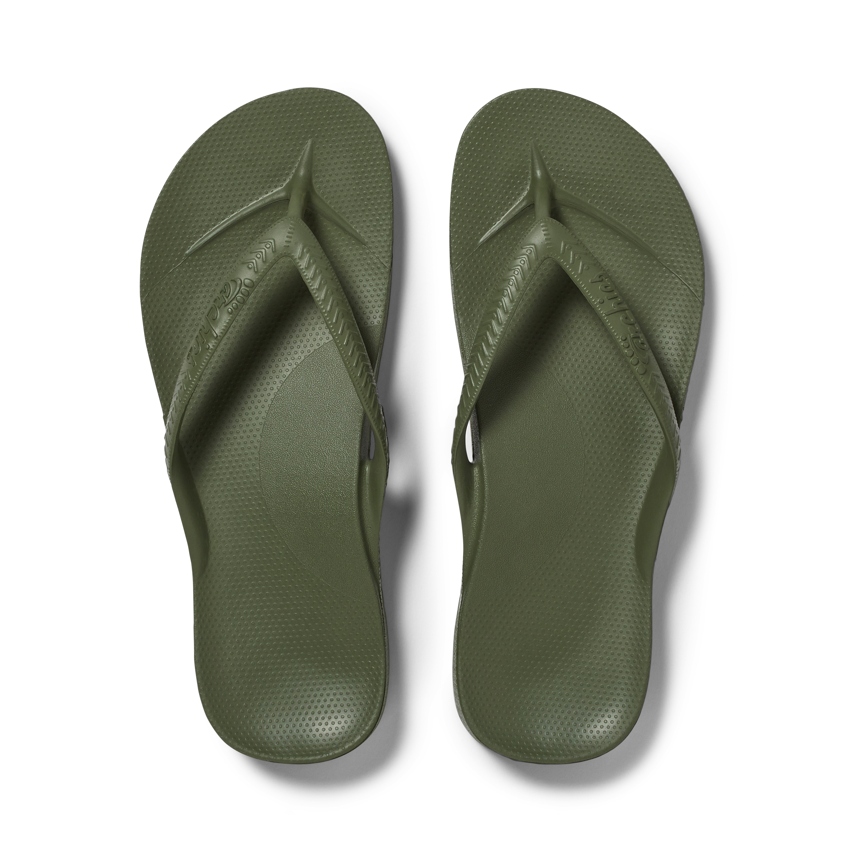 Arch Support Jandals - Classic - Olive 