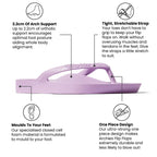 Arch Support Jandals - Classic - Lilac