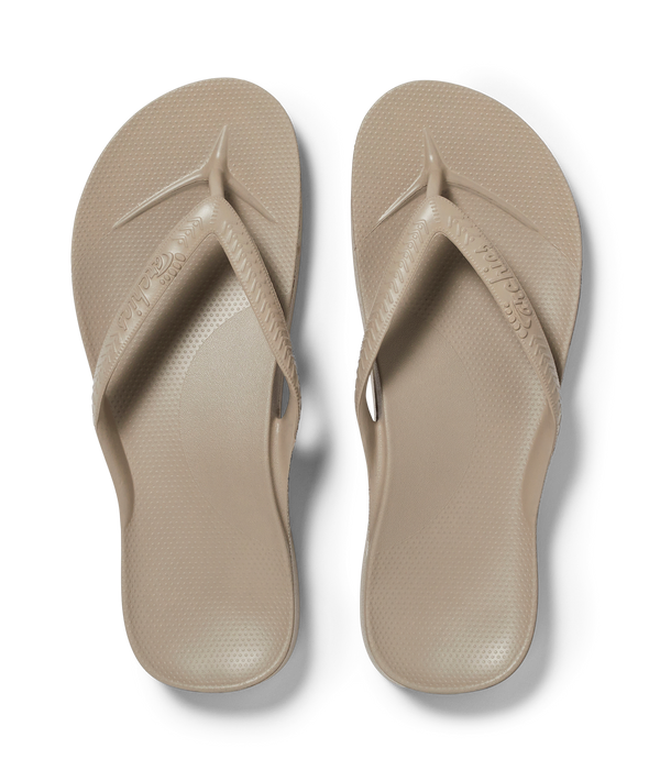 Arch Support Jandals - Classic - Taupe