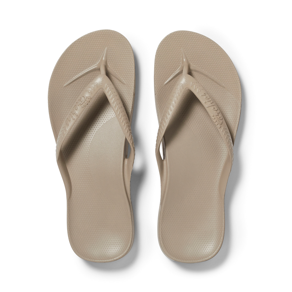  Arch Support Jandals - Classic - Taupe 