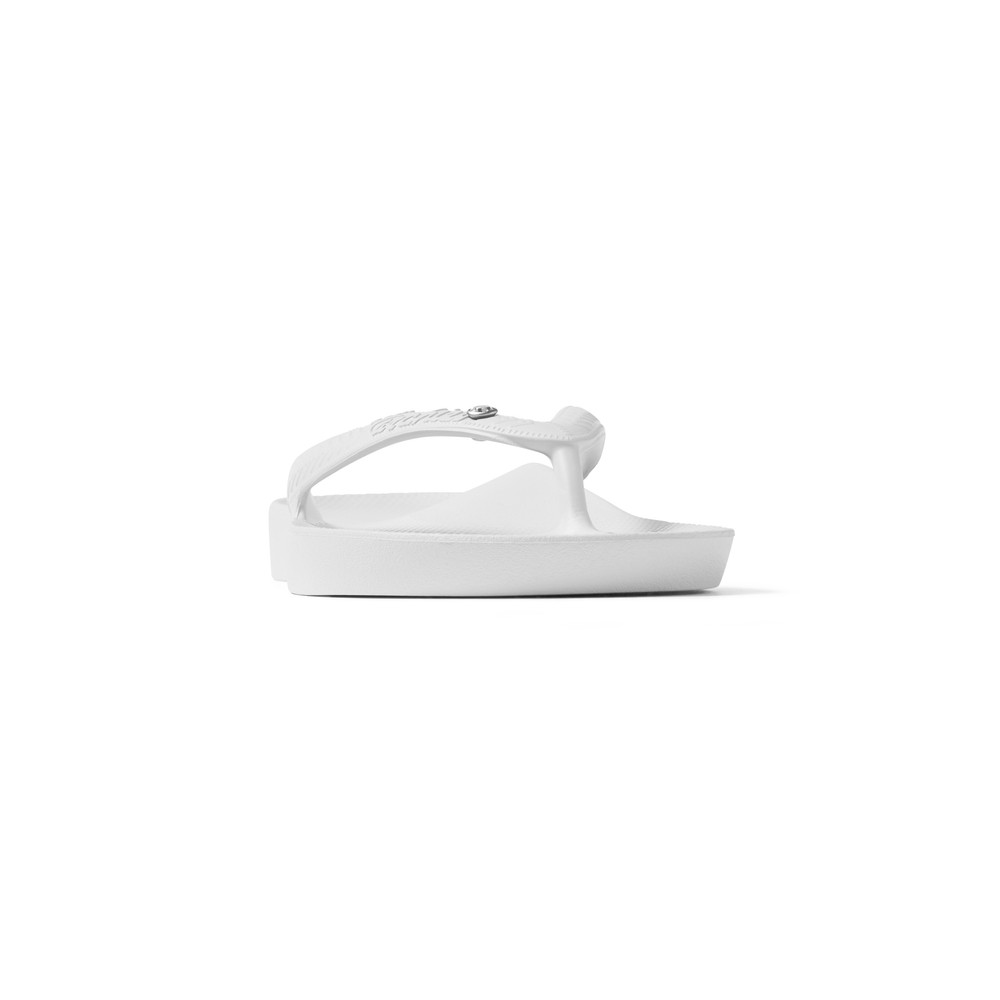  Arch Support Jandals - Classic - Crystal White 