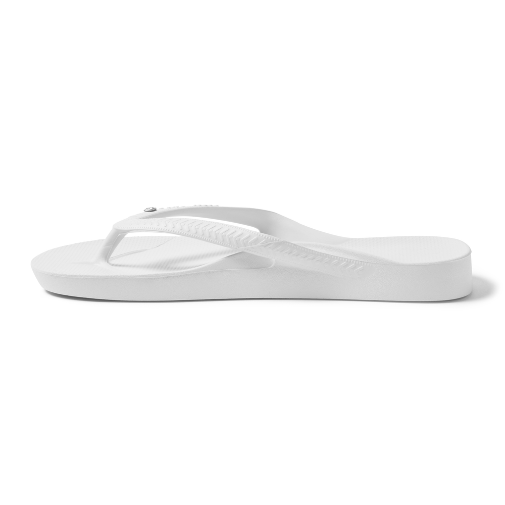  Arch Support Jandals - Classic - Crystal White 