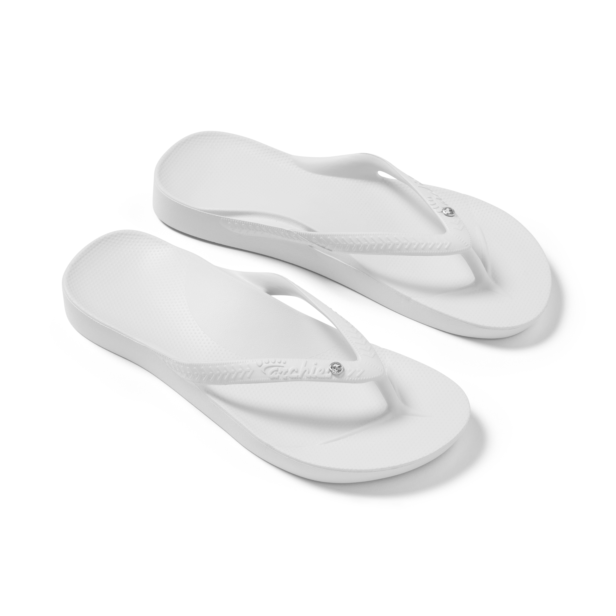 Arch Support Jandals - Classic - Crystal White