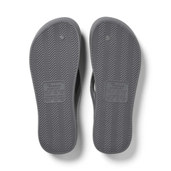 Arch Support Jandals - Classic - Charcoal