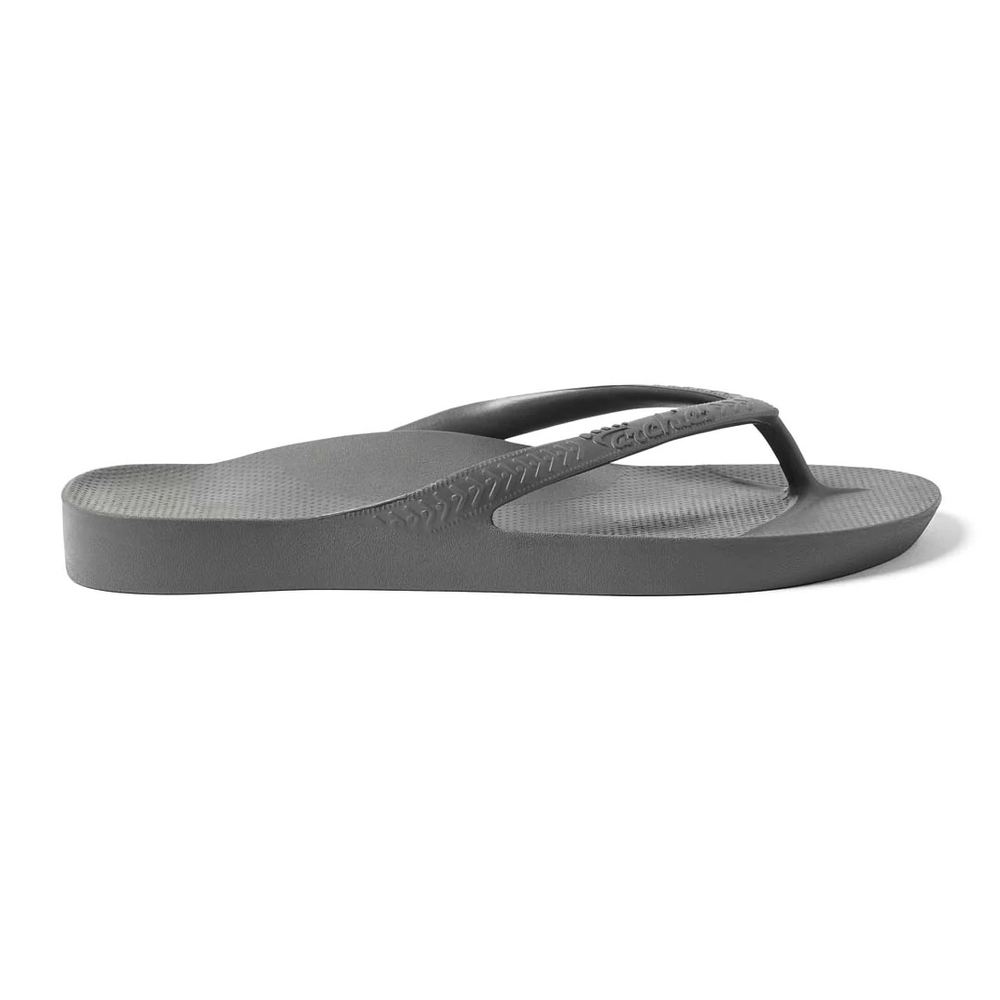  Arch Support Jandals - Classic - Charcoal 