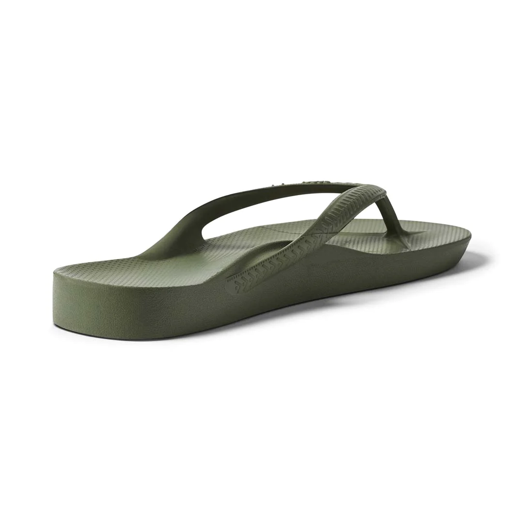 Arch Support Jandals - Classic - Olive