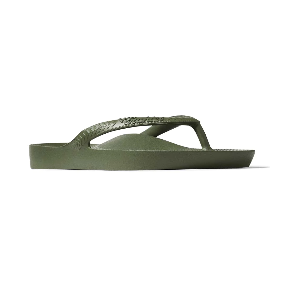 Arch Support Jandals - Classic - Olive