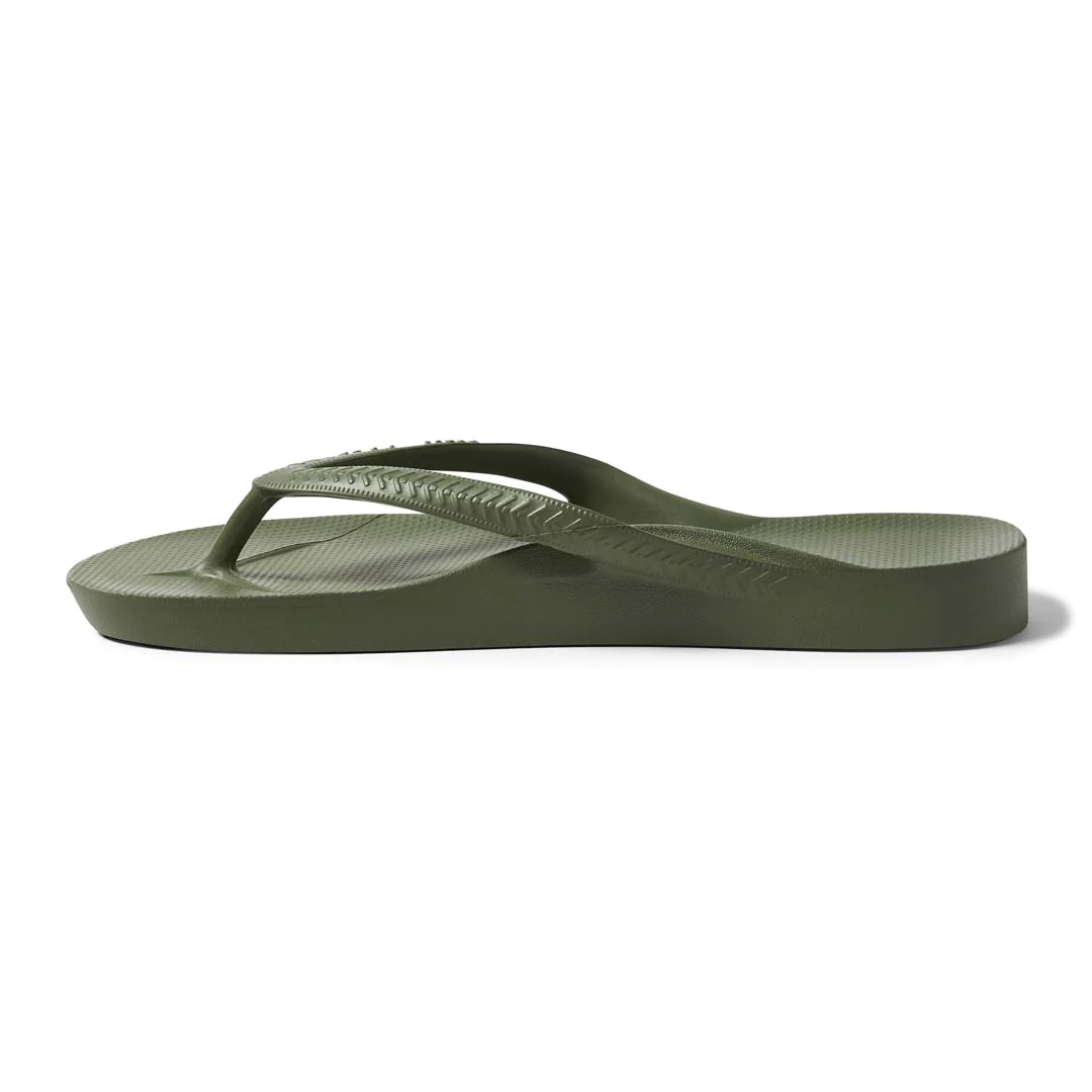 Arch Support Jandals - Classic - Olive