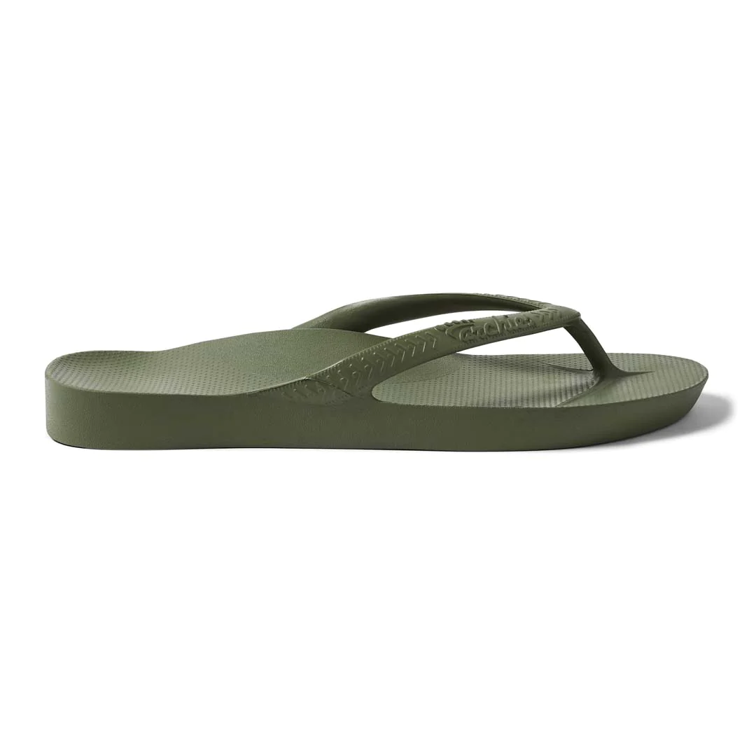 Arch Support Jandals - Classic - Olive