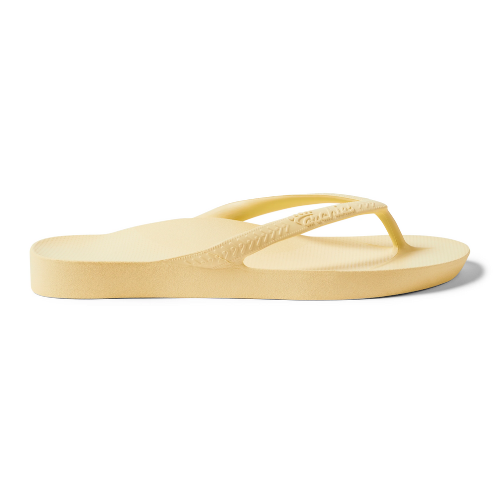  Arch Support Jandals - Classic - Lemon 