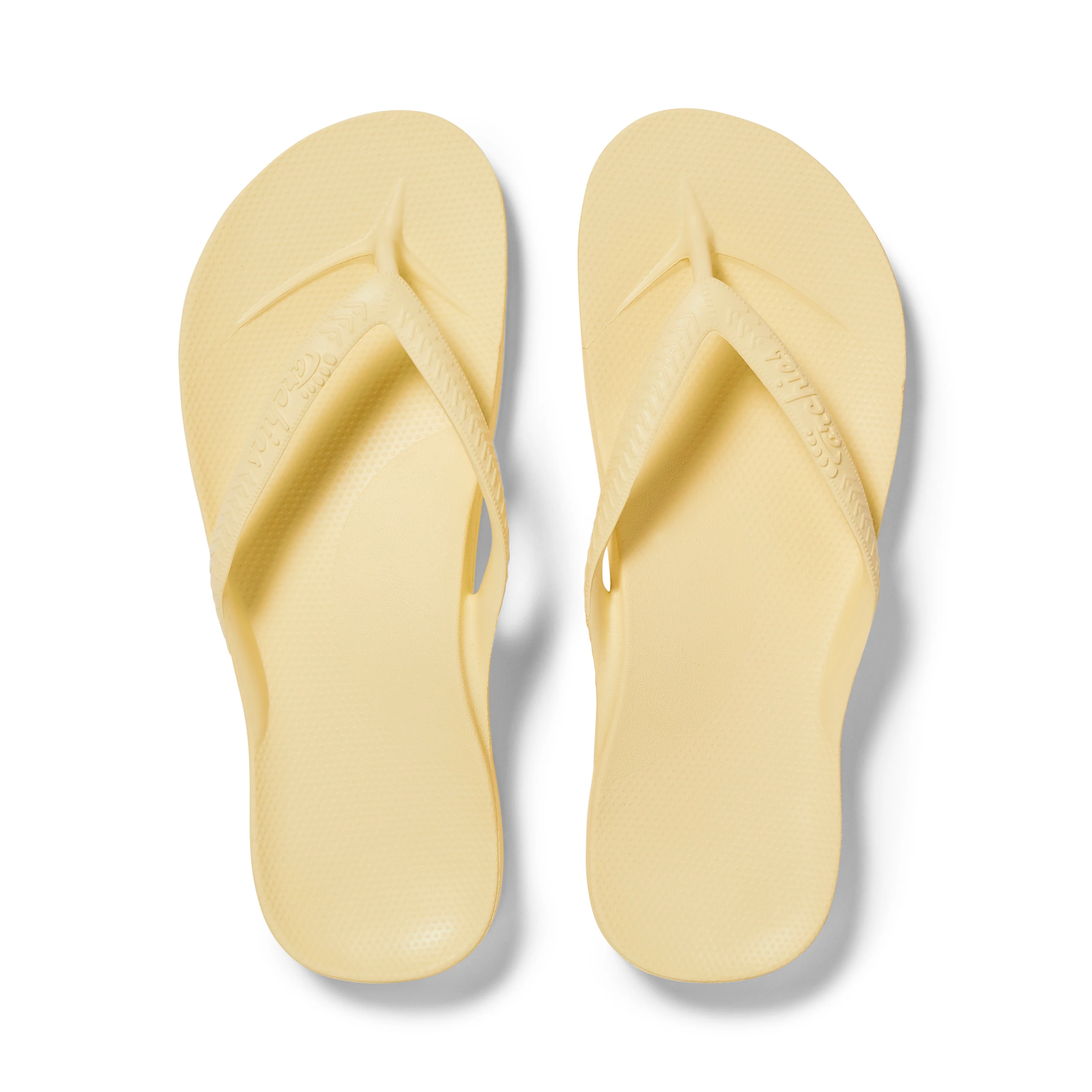 Arch Support Jandals - Classic - Lemon 