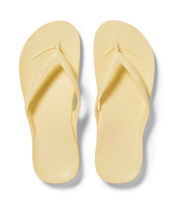 Arch Support Jandals - Classic - Lemon