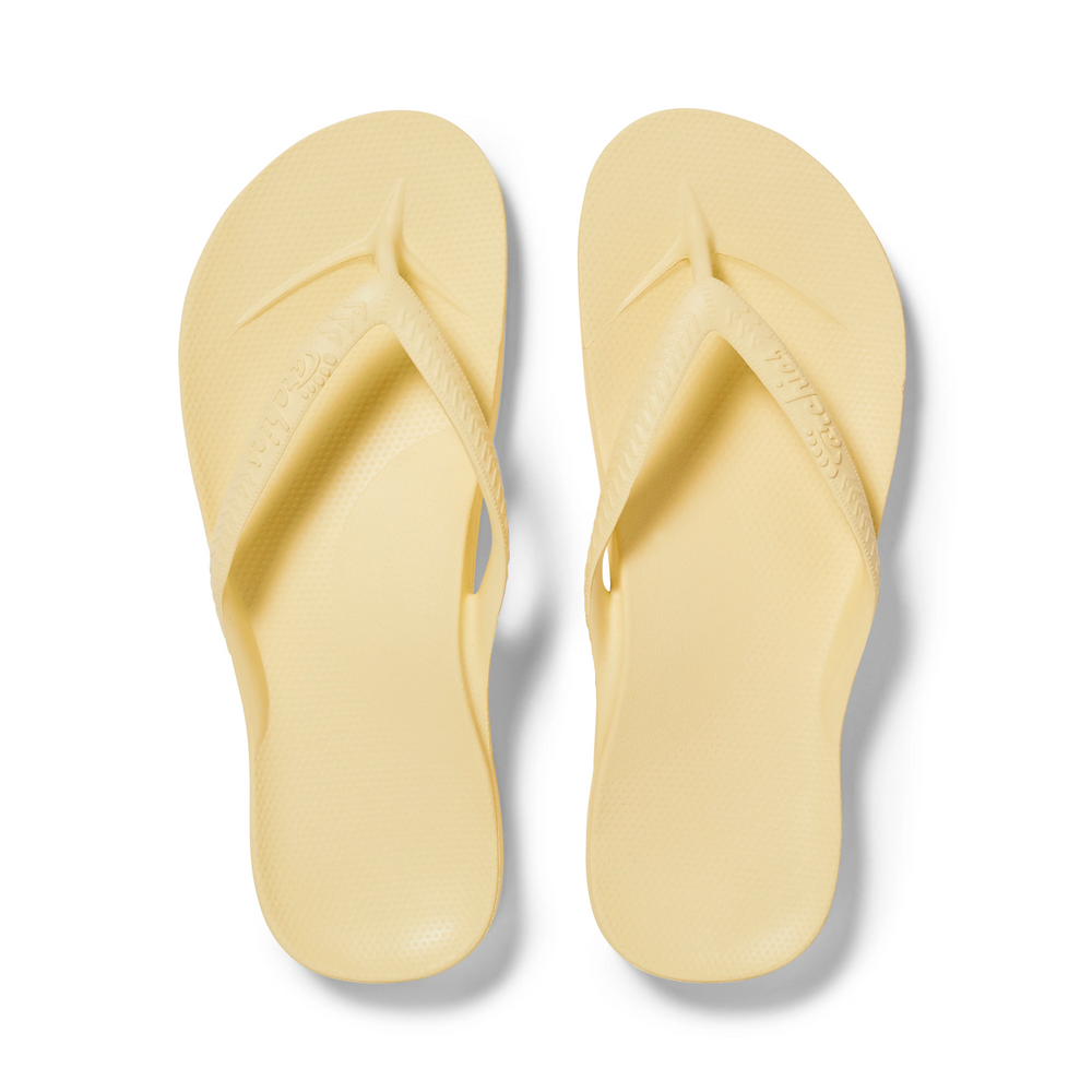  Arch Support Jandals - Classic - Lemon 