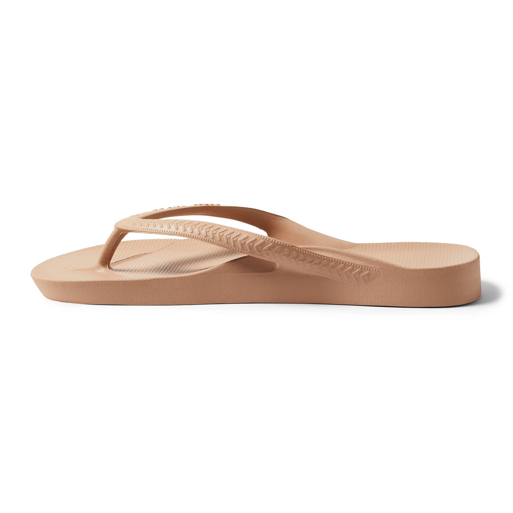 Arch Support Jandals - Classic - Tan 