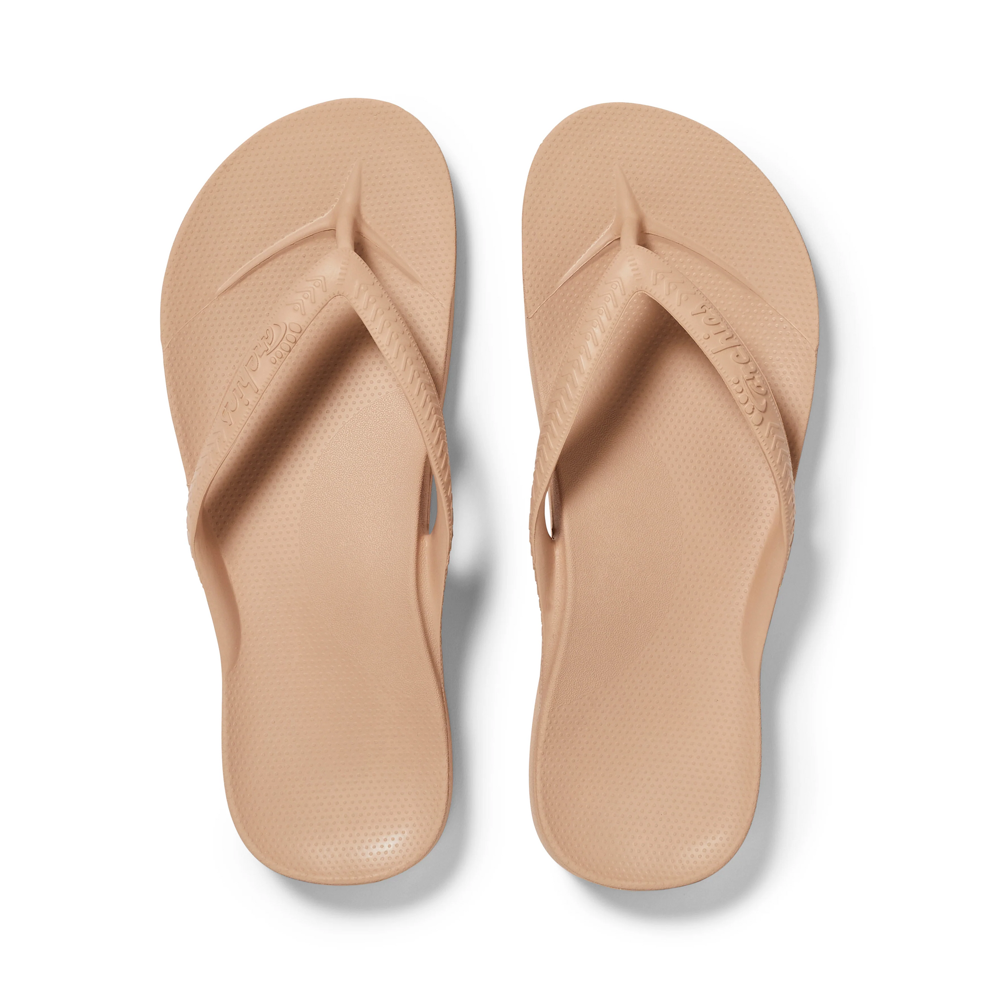 Arch Support Jandals - Classic - Tan