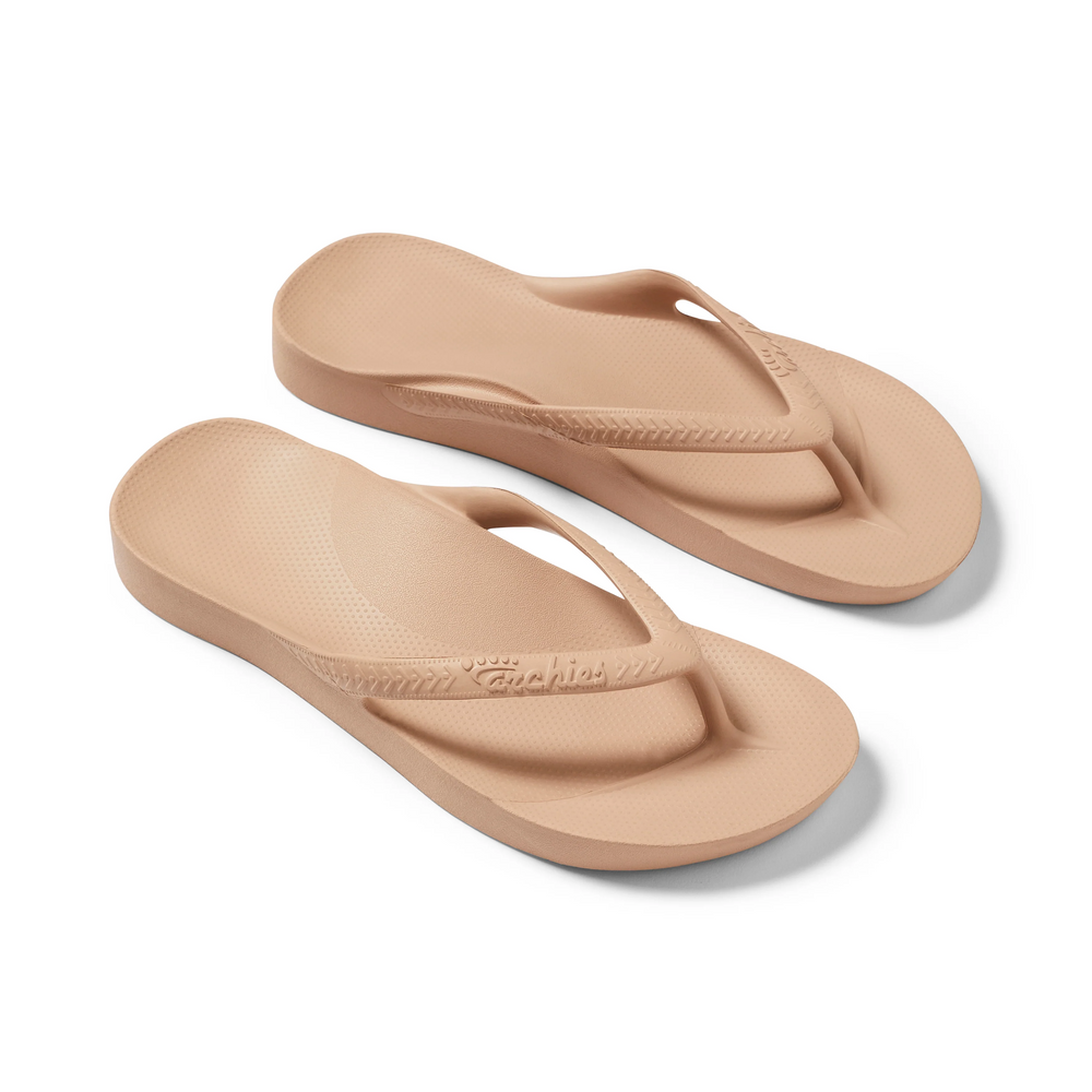  Arch Support Jandals - Classic - Tan 