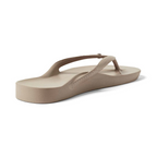 Arch Support Jandals - Crystal - Taupe