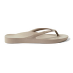 Arch Support Jandals - Crystal - Taupe