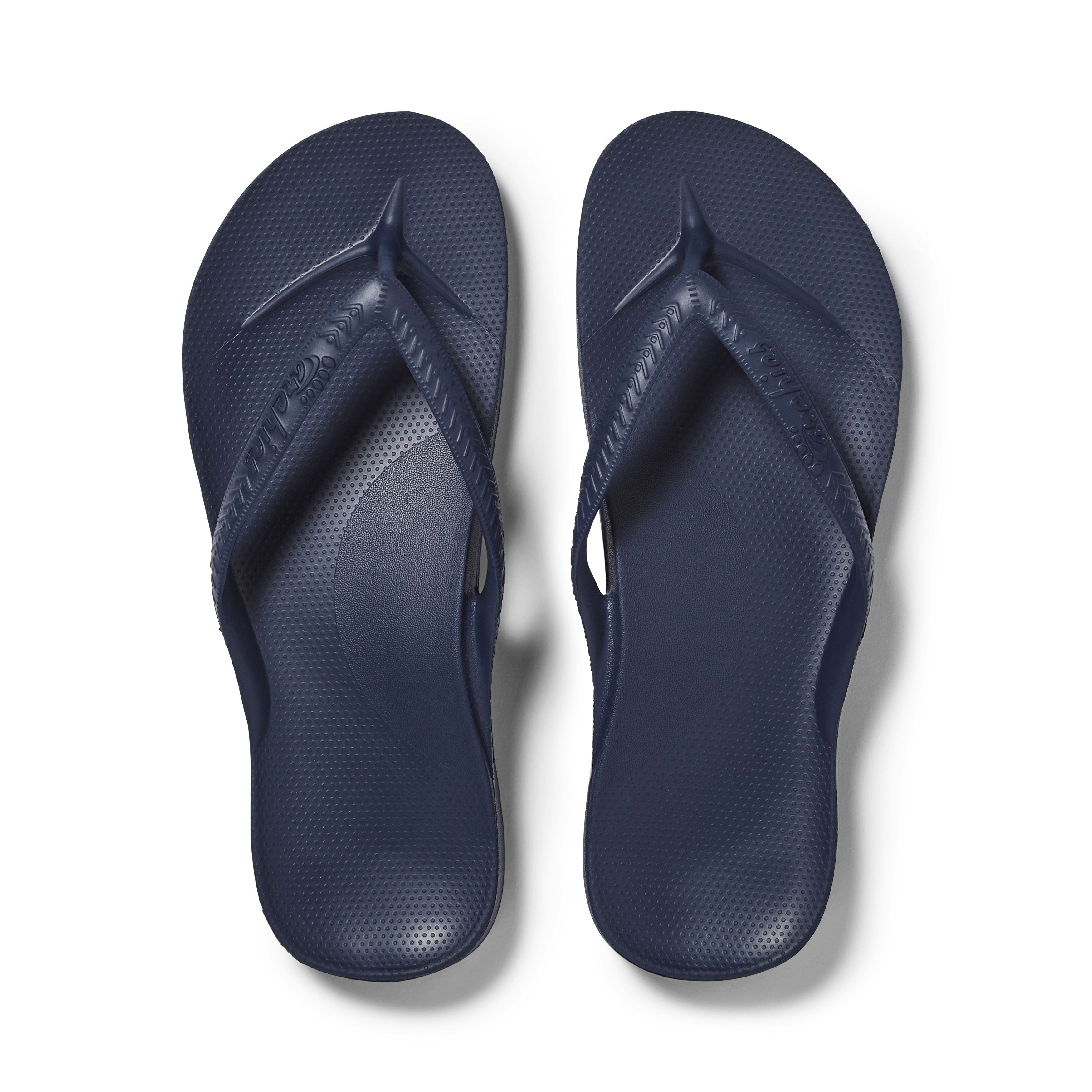 Arch Support Jandals - Classic - Navy 