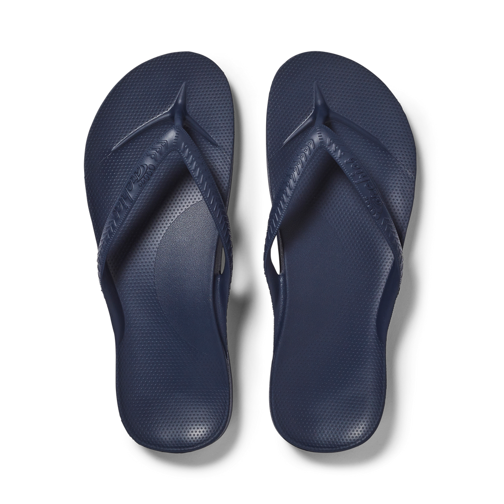  Arch Support Jandals - Classic - Navy 