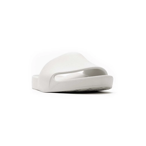 Arch Support Slides - Classic - White – Archies Footwear | NZ