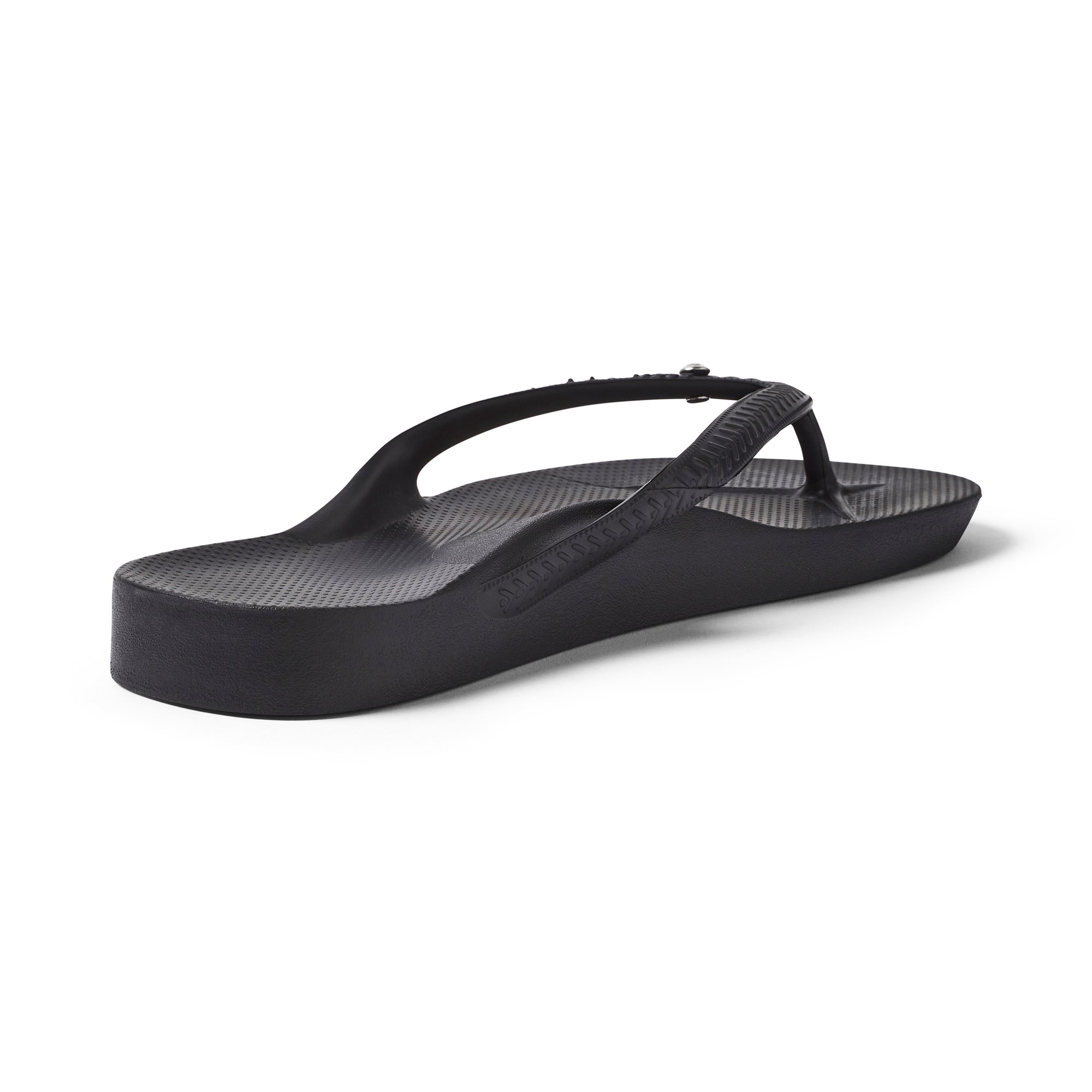 Arch Support Jandals - Classic - Crystal Black