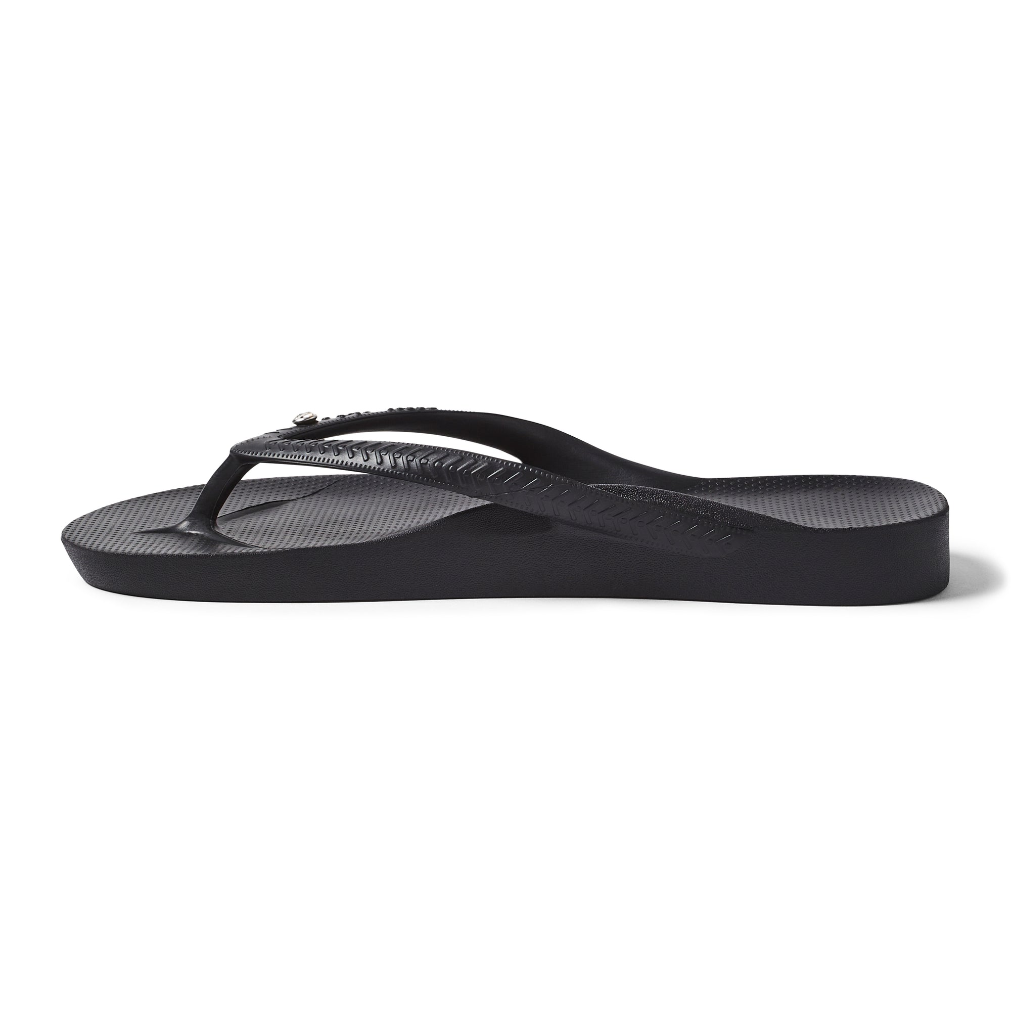 Arch Support Jandals - Classic - Crystal Black