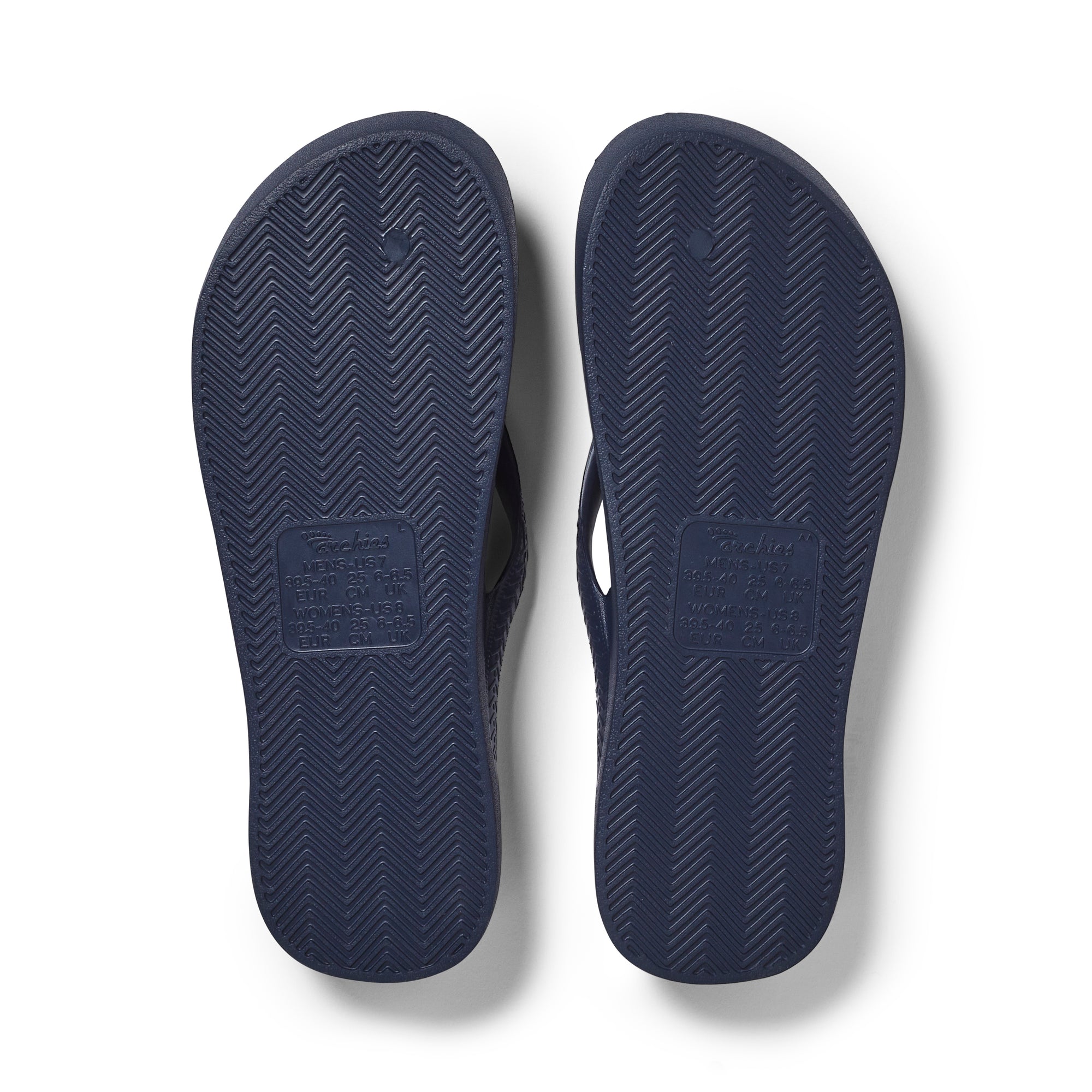 Arch Support Jandals - Classic - Navy