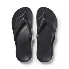 Arch Support Jandals - Classic - Black – Archies Footwear Pty Ltd.