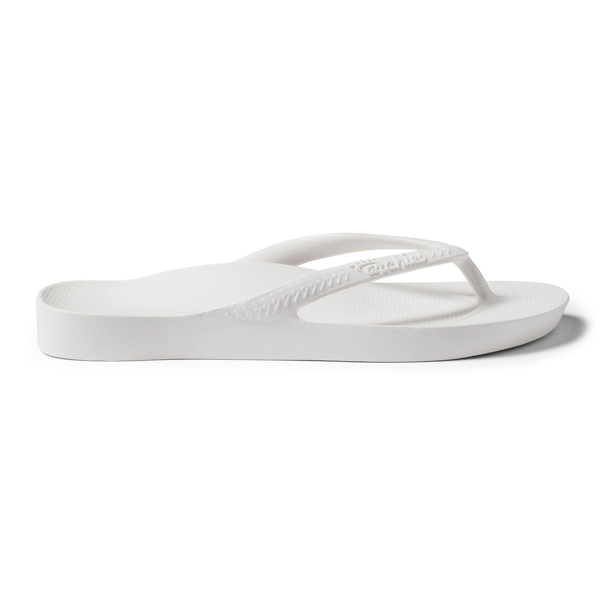 Arch Support Jandals - Classic - White