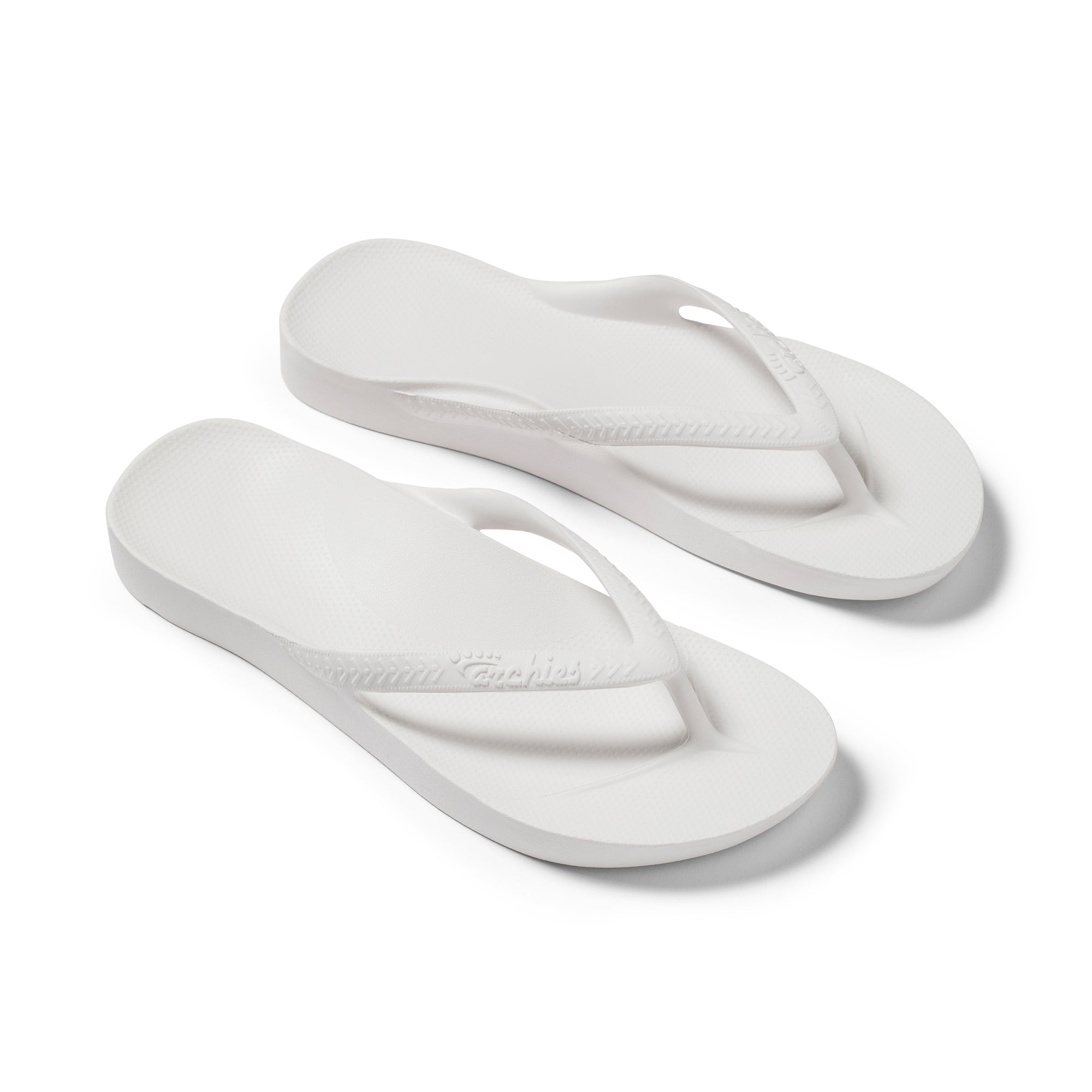 Arch Support Jandals - Classic - White